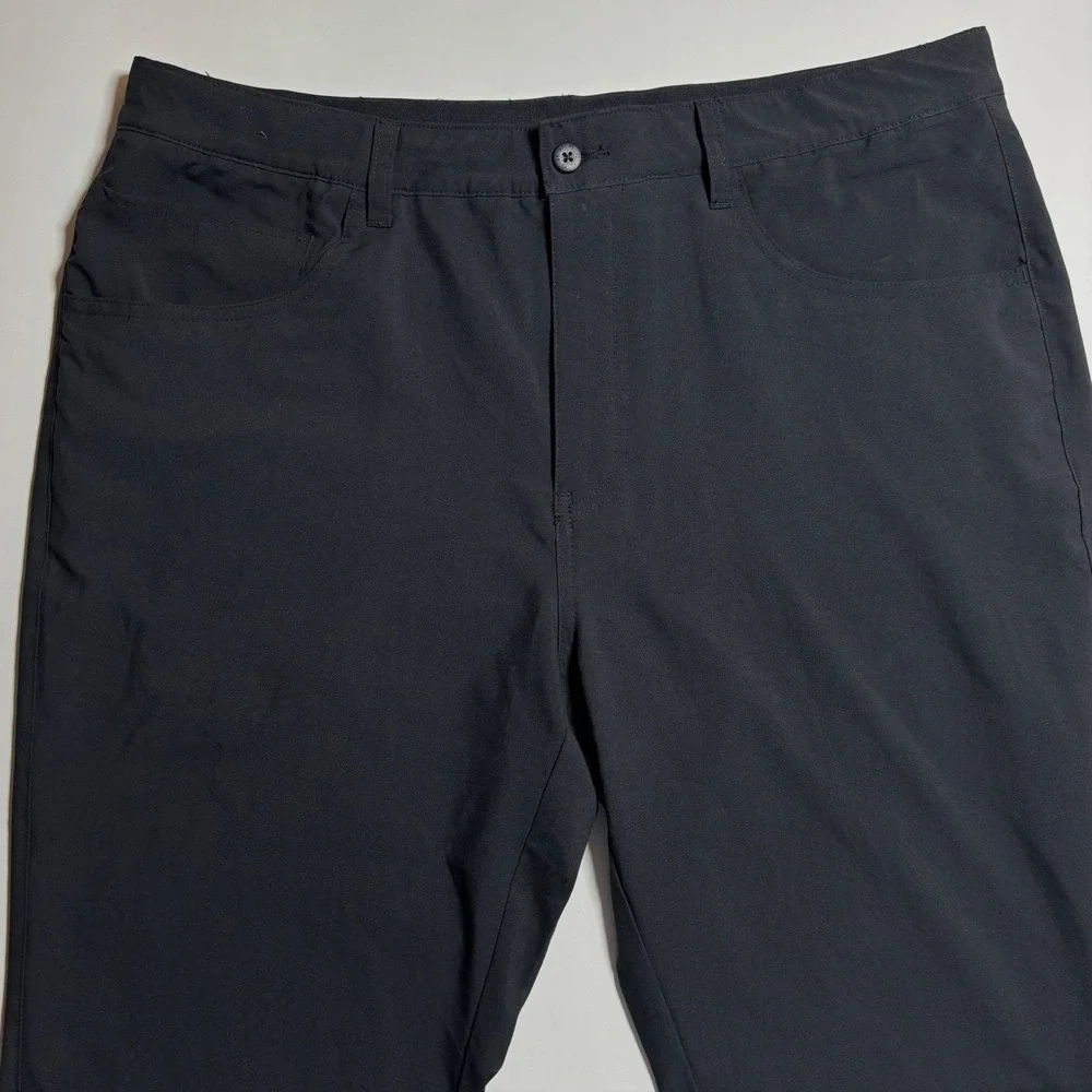 FootJoy FJ Moxie Lightweight Golf Pant 36x34 Black Performance 5 pocket Trousers